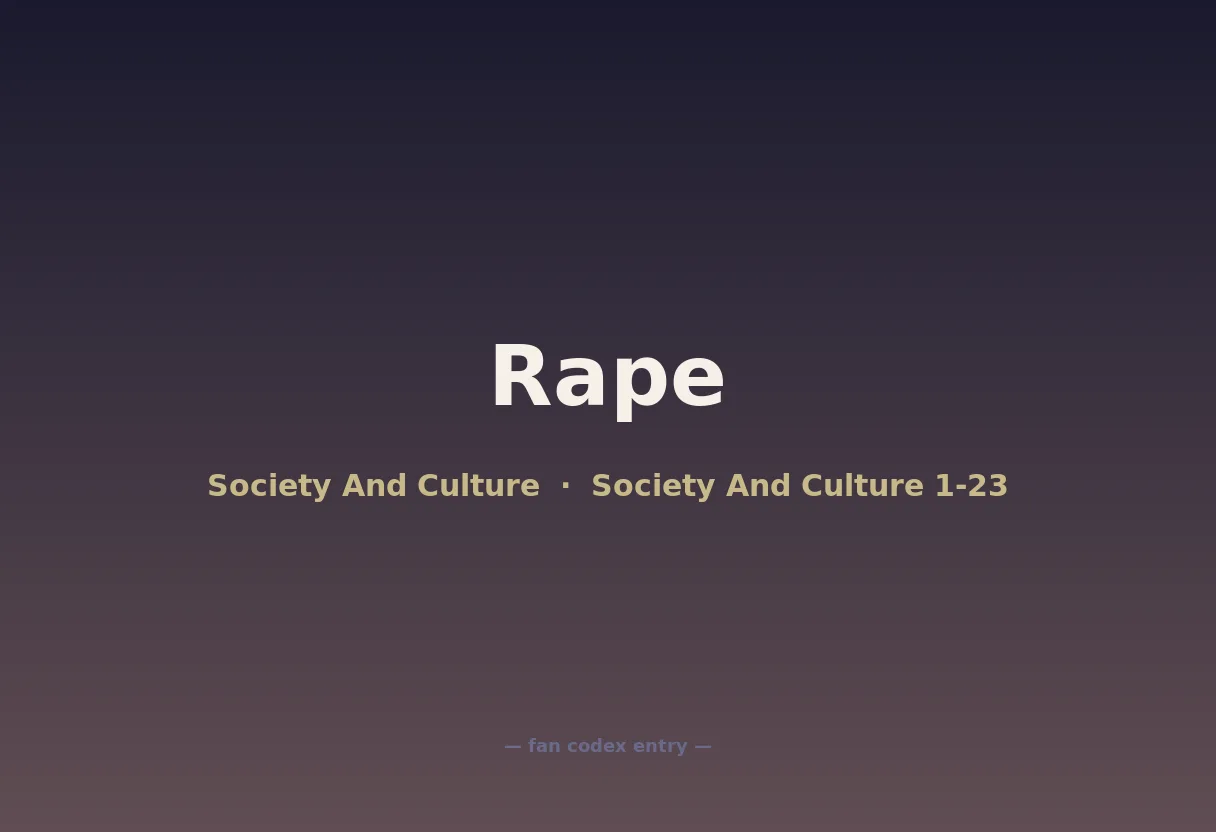 Rape