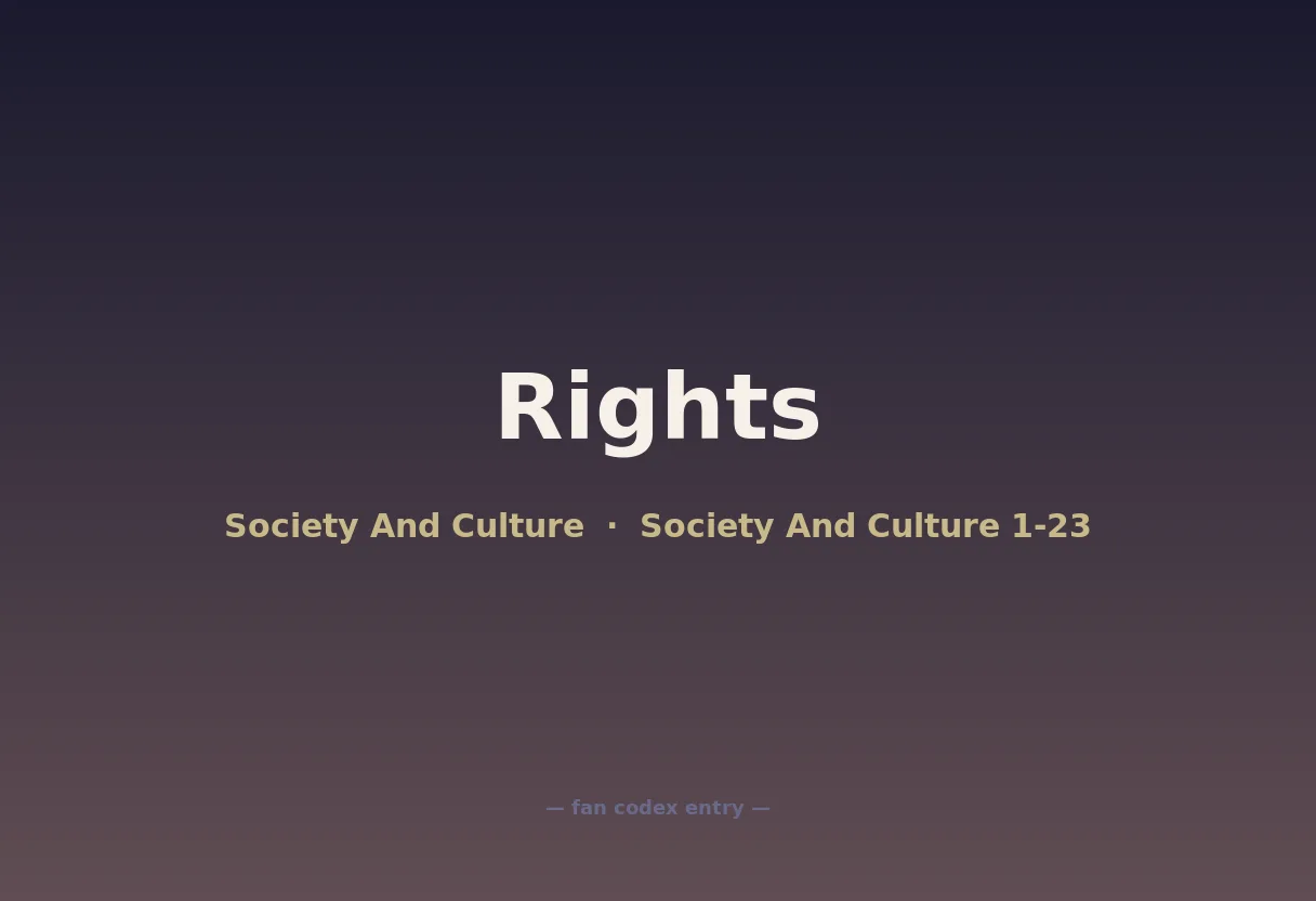 Rights